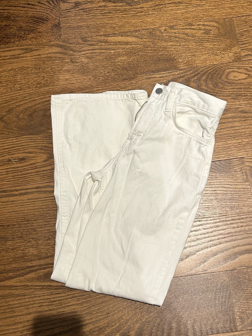 white jeans